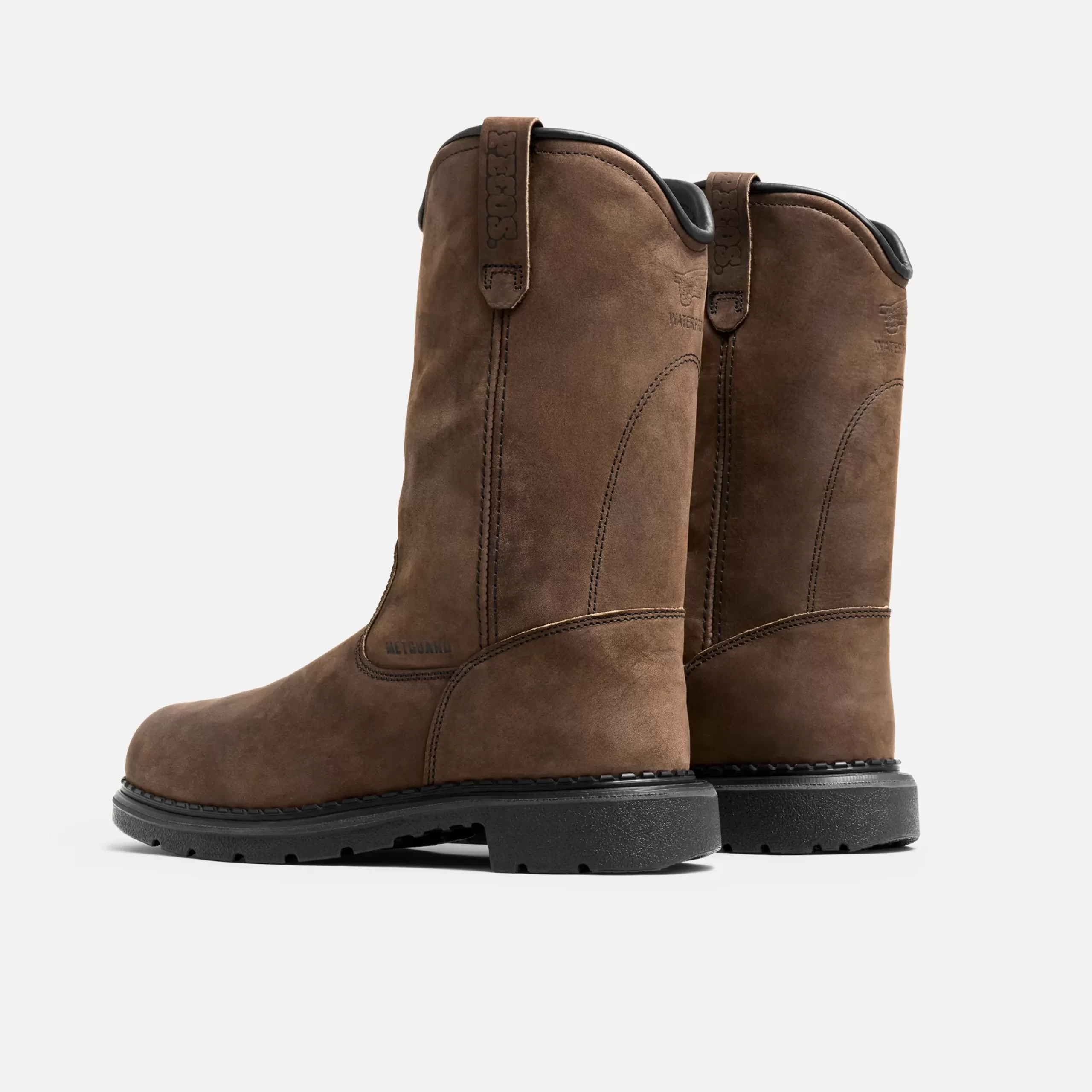 SuperSole® Men's 11-inch Waterproof Safety Toe Metguard Pull-On Boot - Image 4