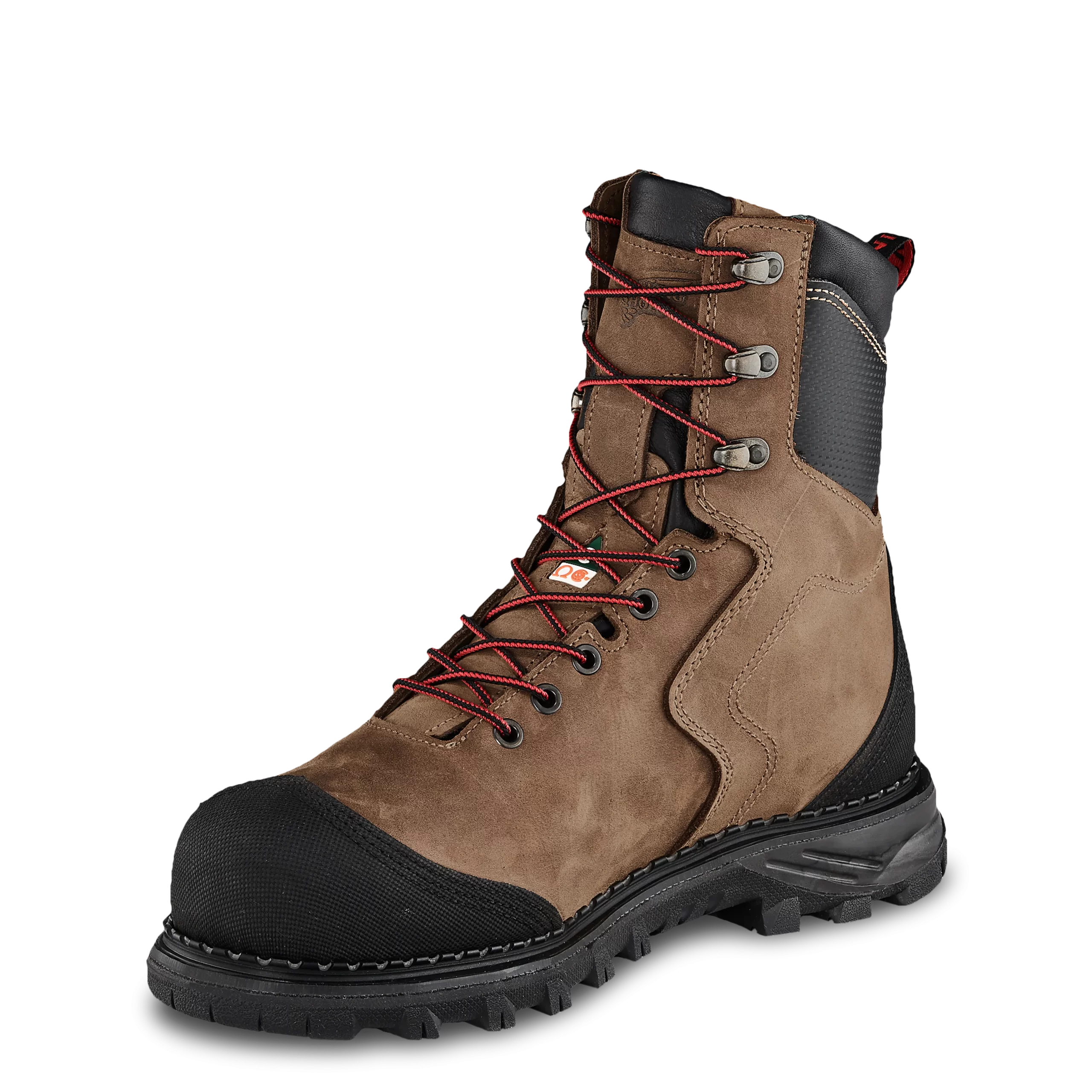 Burnside Men's 8-inch Waterproof, CSA Safety Toe Boot - Image 3