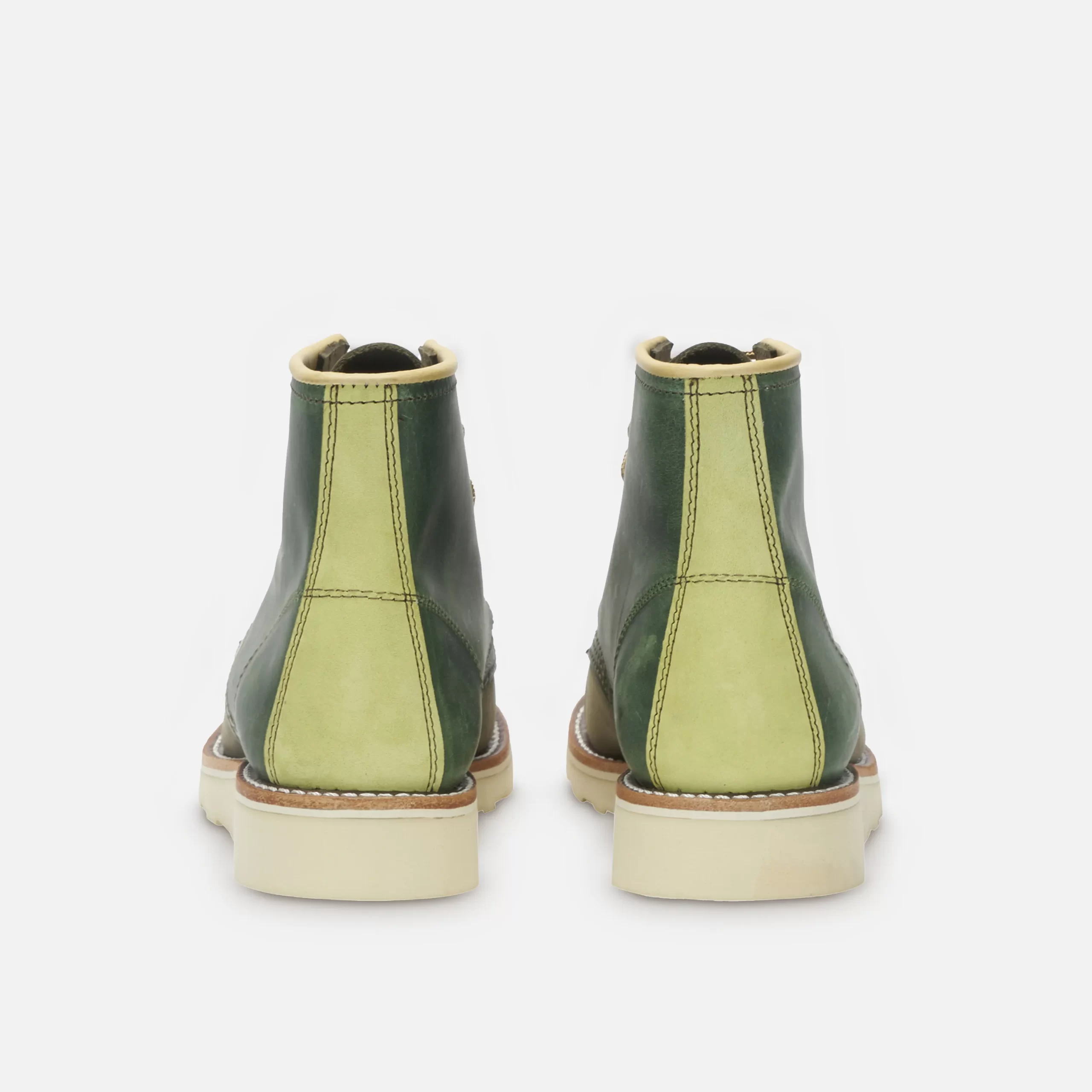 Classic Moc® & THE GREAT. Women's Short Boot in Multi Army - Image 2