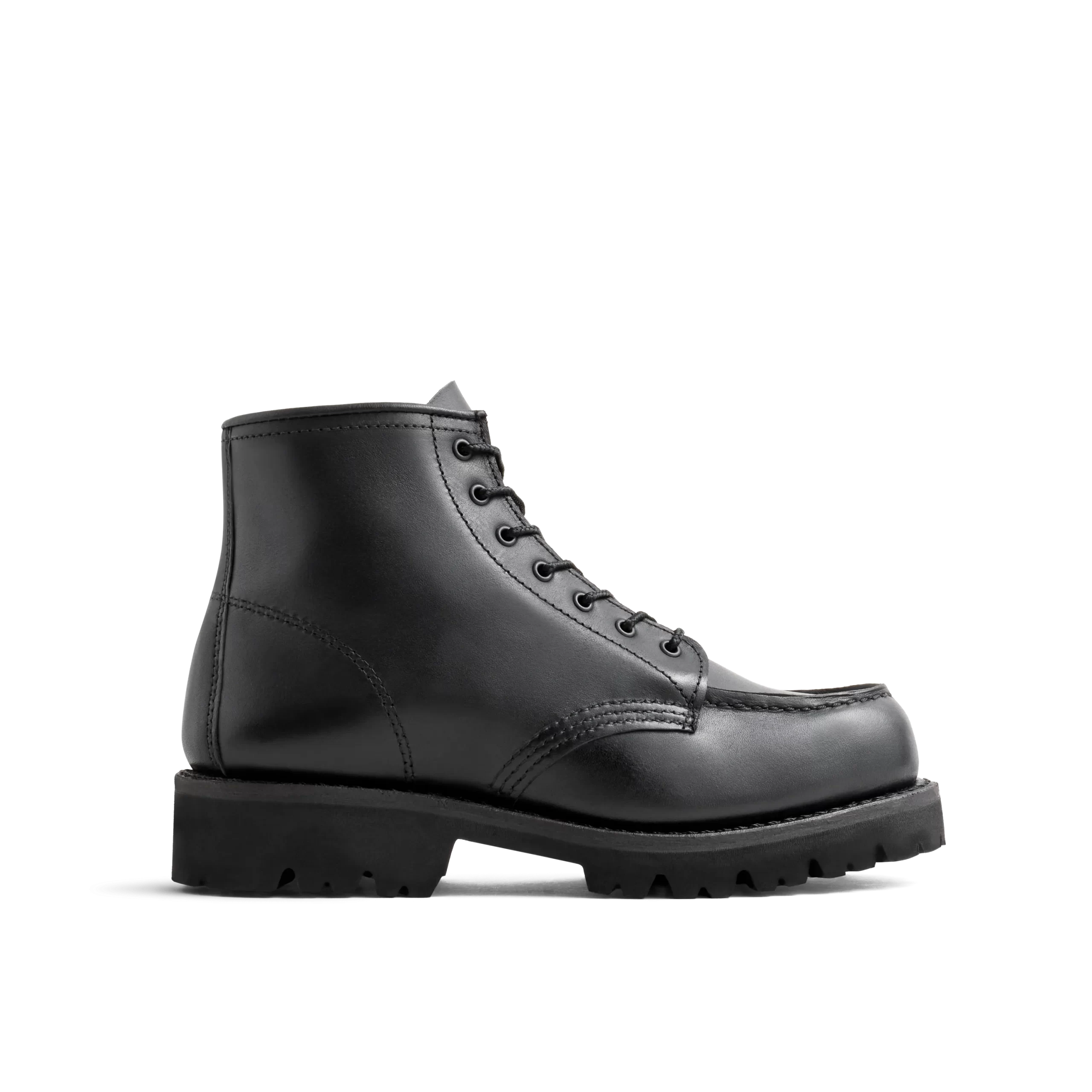 Porter Moc Women's Porter Moc in Black Boundary Leather