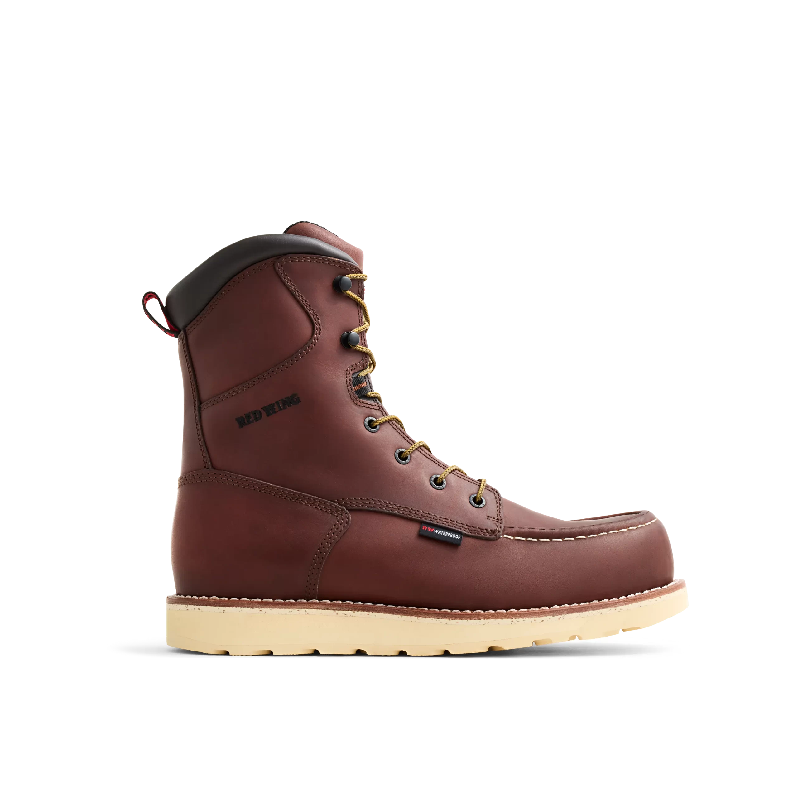 Traction Tred Men's 8-inch Waterproof Safety Toe Boot