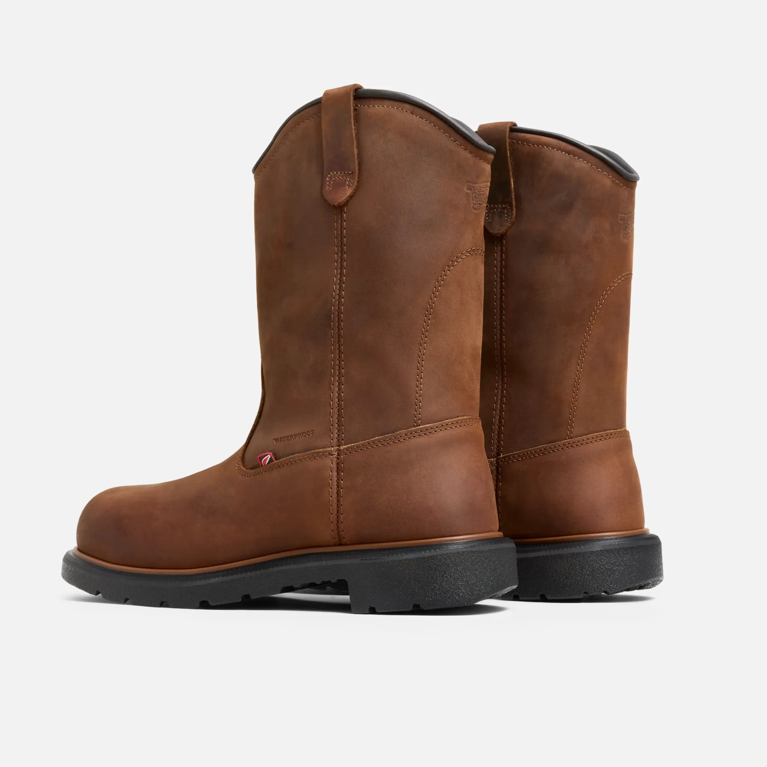 DynaForce® Men's 11-inch Waterproof Soft Toe Pull-On Boot - Image 4