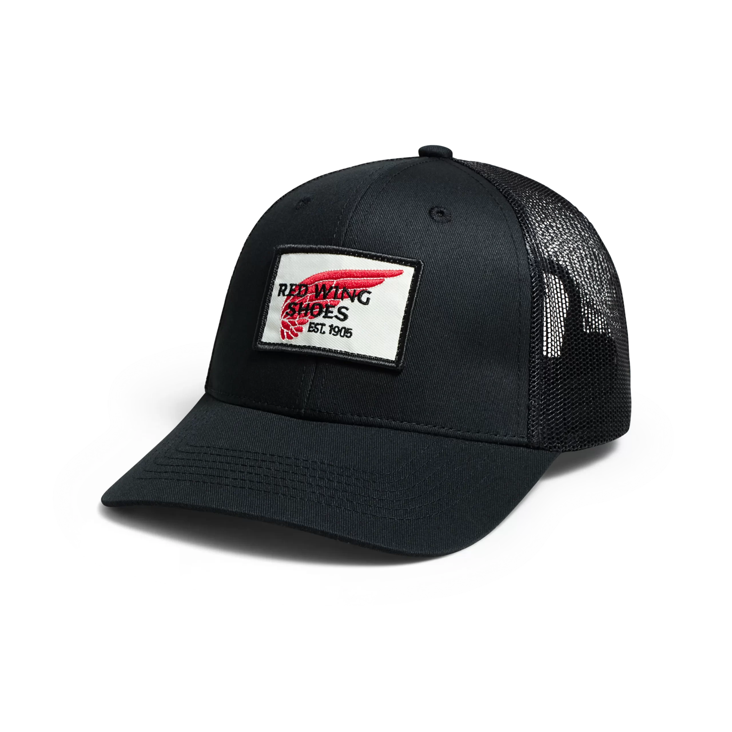 Pro Trucker Cap Unisex Ball Cap in Black