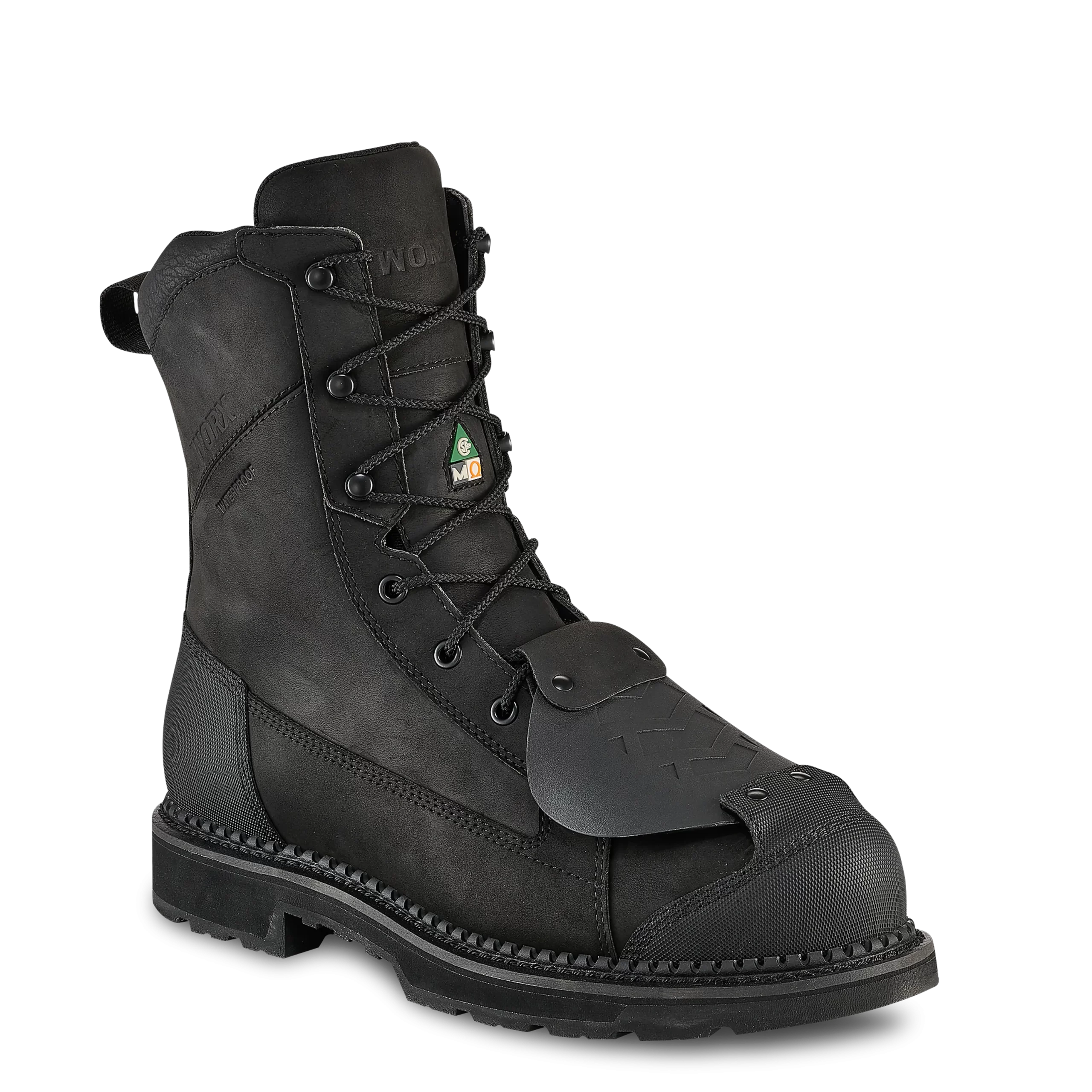 Axil Men's 8-inch Waterproof Safety Toe Work Boot