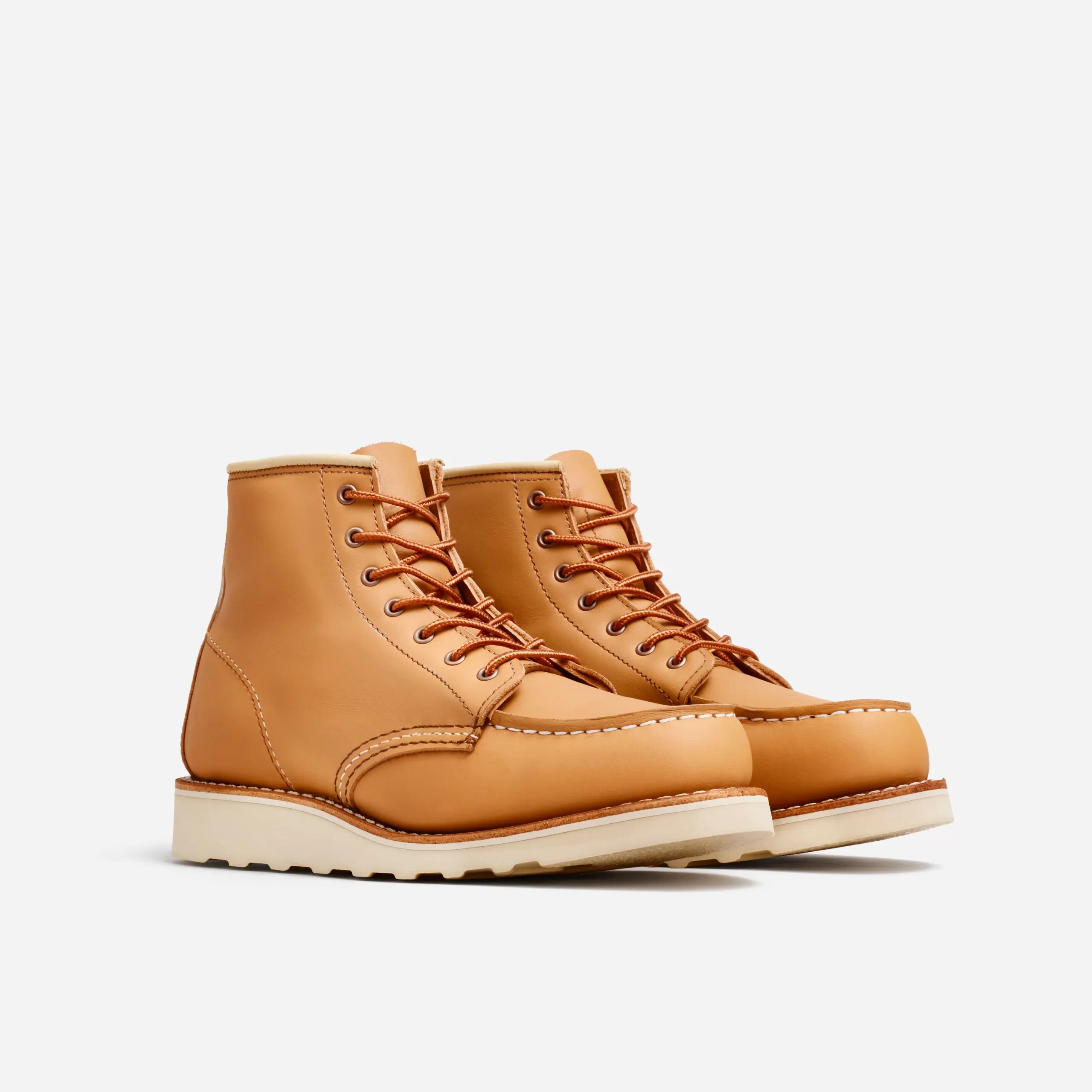 Classic Moc® Women's Short Boot in Tan Boundary Leather - Image 3