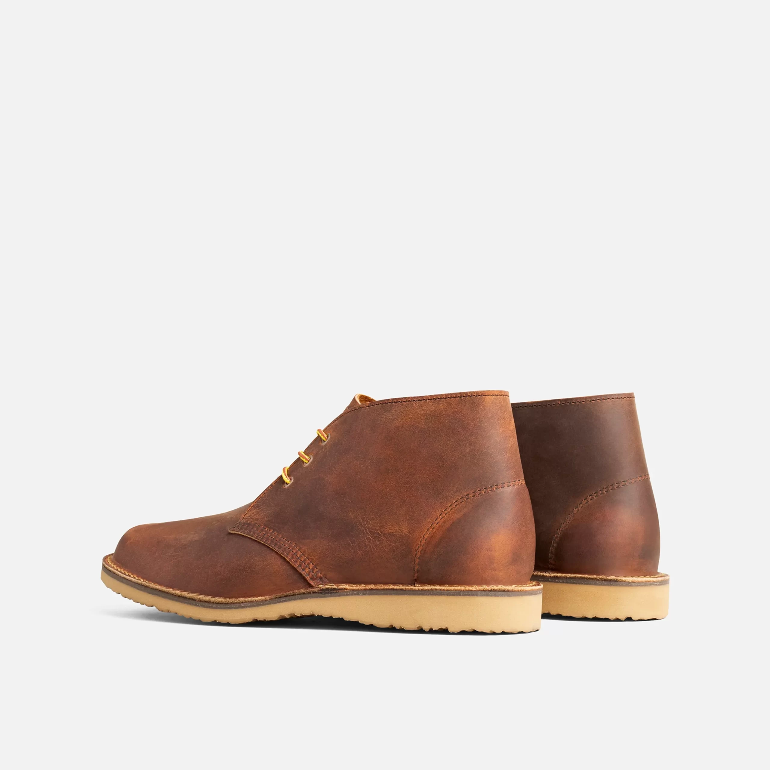 Weekender Chukka Men's Chukka in Copper Rough & Tough Leather - Image 3