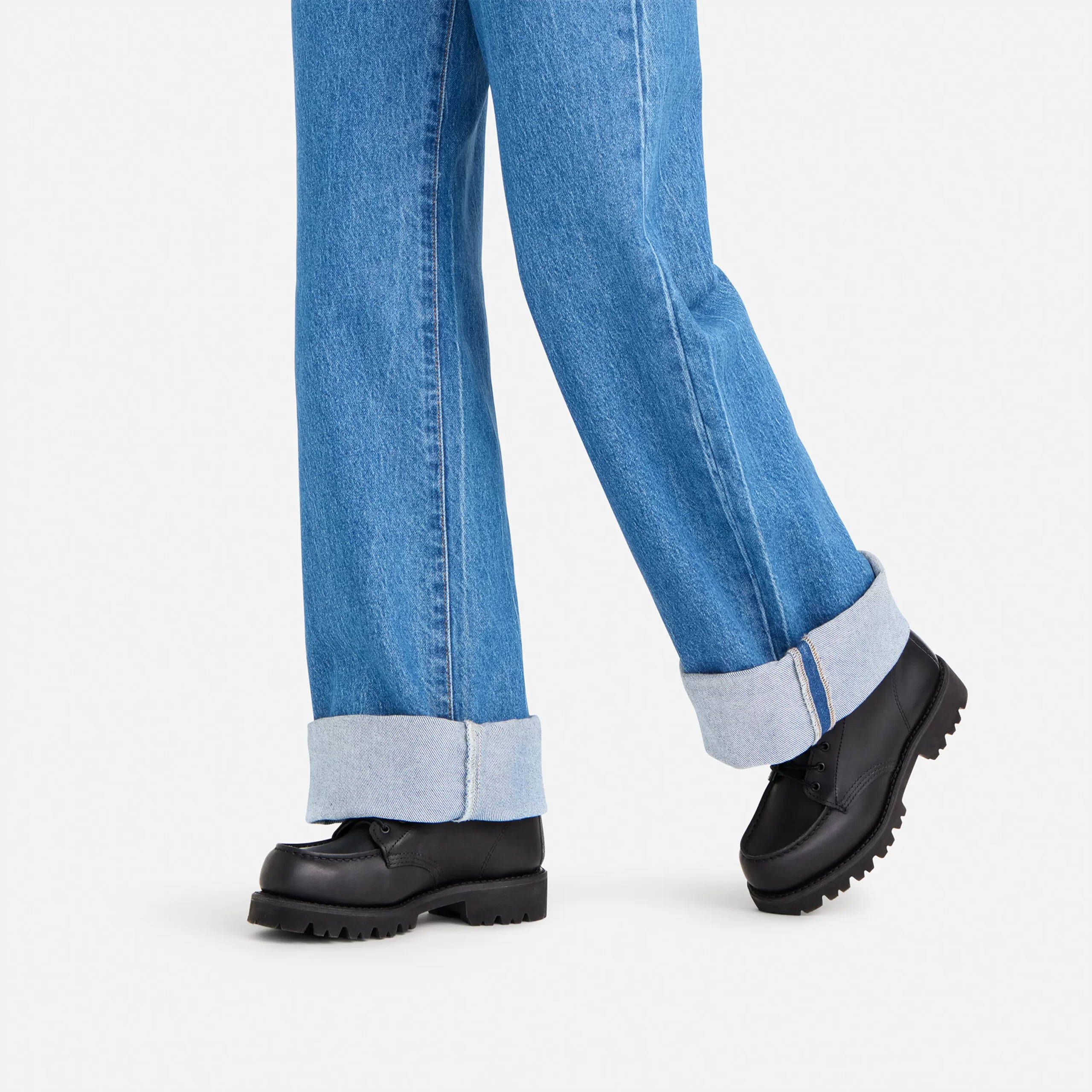 Porter Moc Women's Porter Moc in Black Boundary Leather - Image 2