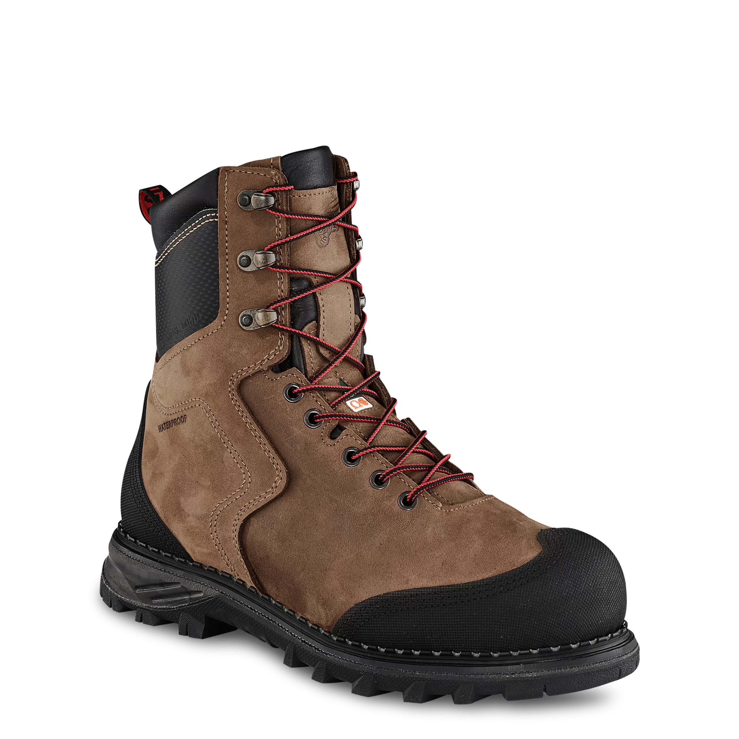 Burnside Men's 8-inch Waterproof, CSA Safety Toe Boot