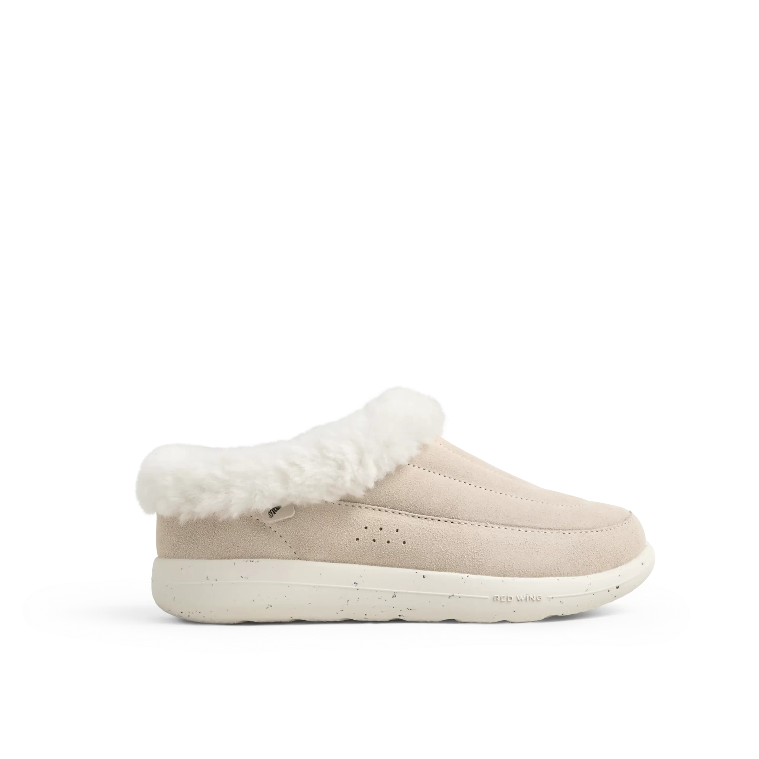 Drift Women's Suede Slip-On in Cream