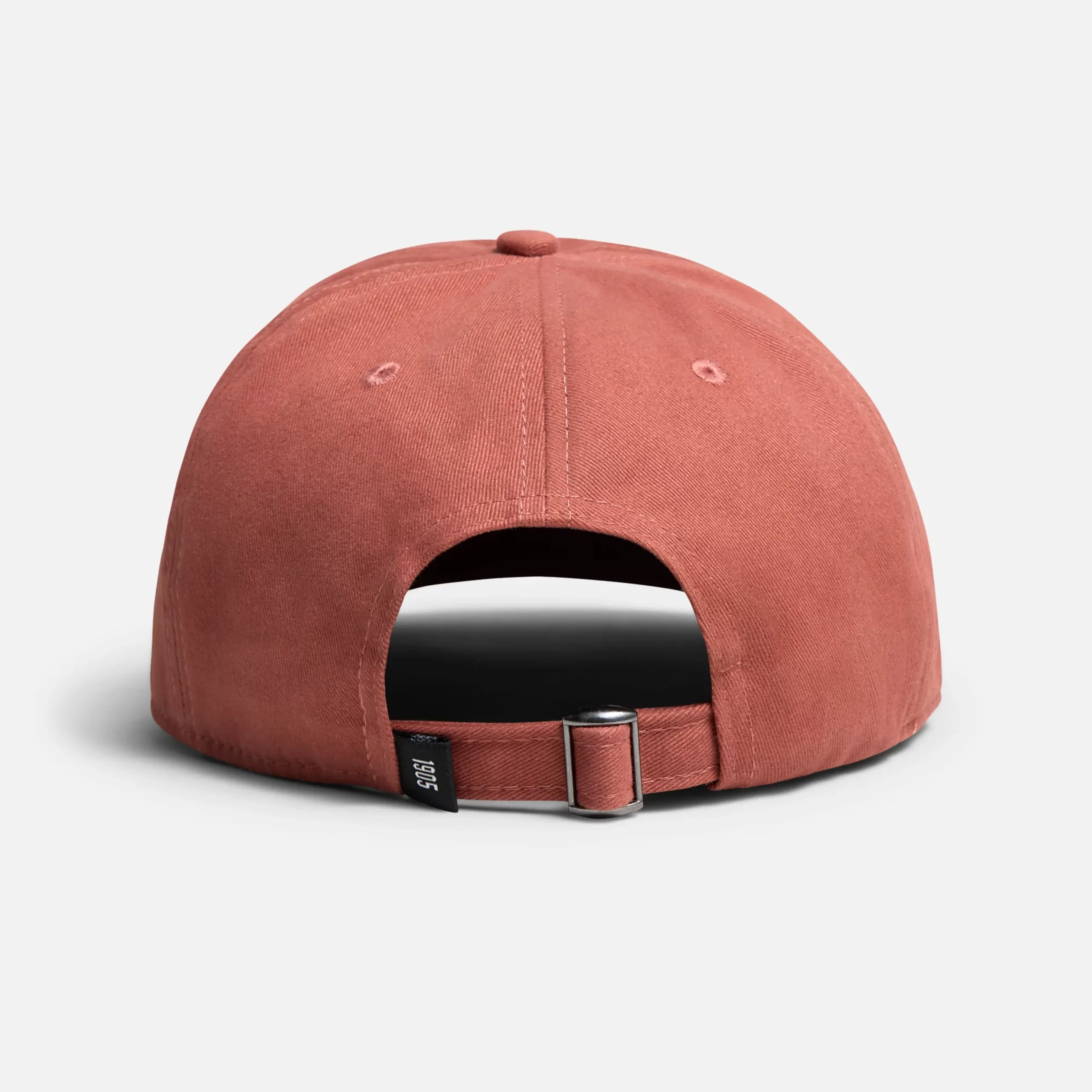 Low Profile Cap Unisex Ball Cap in Rust - Image 2
